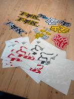Vintage Fox stickers 48 stuks!, Ophalen of Verzenden