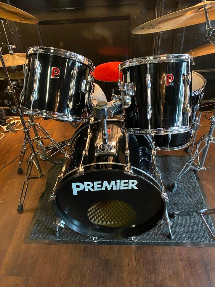 Premier Drumstel -, Muziek en Instrumenten, Drumstellen en Slagwerk, Gebruikt, Premier, Ophalen of Verzenden
