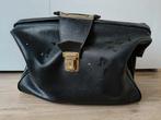 Vintage Dokterstas/Aktetas Jaren '50/'60, 40 tot 60 cm, Gebruikt, 20 tot 30 cm, Zwart