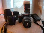 Nikon D5200 met accessoires en lenzen, Ophalen of Verzenden, Gebruikt, Nikon