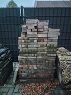 Gratis klinkers en trommelstenen, Tuin en Terras, Tegels en Klinkers, Ophalen, Gebruikt, Beton, Klinkers