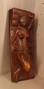 Bedplank vrouw Bali Balinees Indonesië Indonesisch art deco, Antiek en Kunst, Ophalen of Verzenden