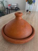 Aardewerk Tajine met kleine scheur, Huis en Inrichting, Ophalen, Gebruikt, Overige materialen, Overige typen