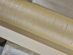Eijffinger behang goud lichte ribbel nr 311043 voorradig, Ophalen of Verzenden, 75 m² of meer, Hotel chique