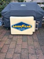 Grote oude lichtbak GOODYEAR Banden Mancave garage oldtimer, Ophalen, Zo goed als nieuw, Lichtbak of (neon) lamp