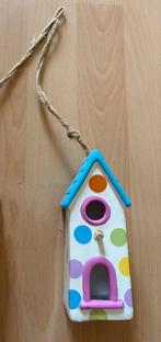 Vrolijk gekleurd vogelhuisje, Ophalen of Verzenden, Nieuw