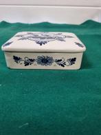 delfts blauw bakje met deksel vintage, Ophalen of Verzenden