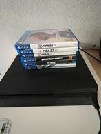 PlayStation 4 Slim 500gb met Games en Controllers, Met 2 controllers, 500 GB, Zo goed als nieuw, Ophalen