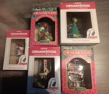 5 Noma ornamotion draaiende ornamenten voor in de kerstboom beschikbaar voor biedingen