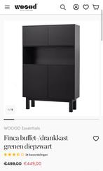 2x buffetkast Woood Finca, Ophalen, Zo goed als nieuw, Minder dan 150 cm, 150 tot 200 cm