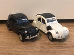 1:32 Urban Rider Citroën 2cv zwart en wit, Hobby en Vrije tijd, Modelauto's | 1:32, Ophalen of Verzenden, Zo goed als nieuw, Auto