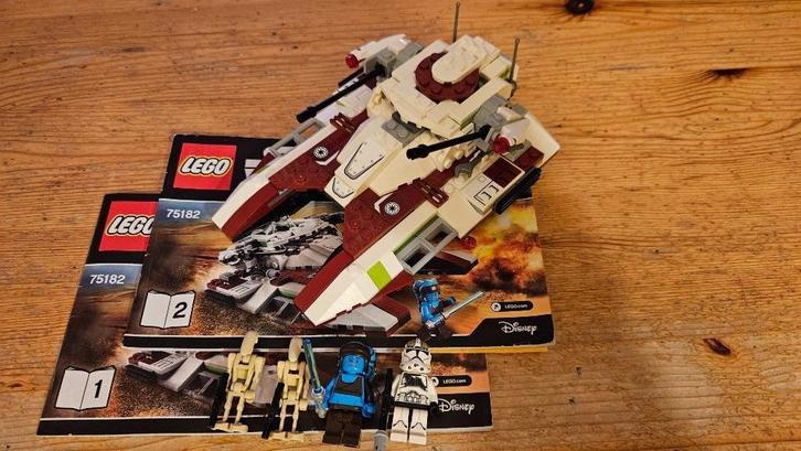 Lego Star Wars Set 75182 Republic Fighter Tank, Kinderen en Baby's, Speelgoed | Duplo en Lego, Zo goed als nieuw, Lego, Complete set