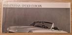 Folder Pininfarina SpiderEuropa, Ophalen of Verzenden, Zo goed als nieuw, Overige merken