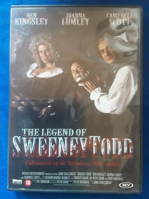 The Legend of Sweeney Todd, Cd's en Dvd's, Dvd's | Horror, Zo goed als nieuw, Vampiers of Zombies, Verzenden