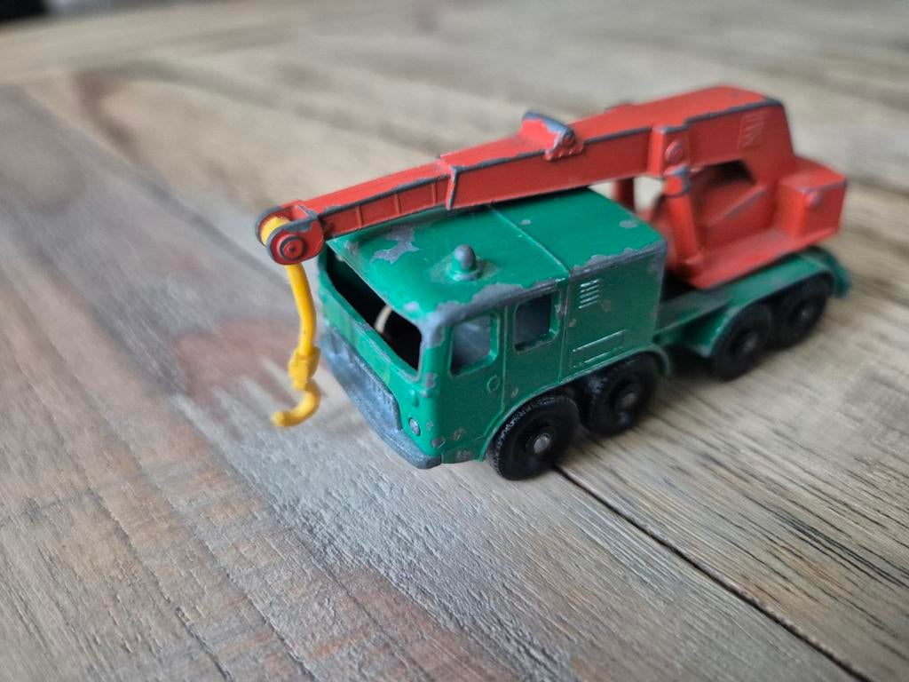 Matchbox 8 Wheel Crane., Ophalen of Verzenden, Gebruikt, Bus of Vrachtwagen