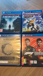4 PS4 Titels, 1 speler, Ophalen of Verzenden, Zo goed als nieuw, Vanaf 3 jaar