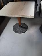 2 buitentafels, Tuin en Terras, Tuintafels, Ophalen, Gebruikt, Rond, Hout