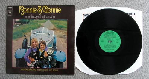 Ronnie & Gonnie – Met Liedjes Het Land In 10 medley’s nrs LP, Cd's en Dvd's, Vinyl | Pop, Zo goed als nieuw, 1960 tot 1980, 12 inch