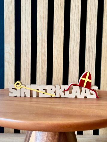 3d geprint woordbeeldje sinterklaas beschikbaar voor biedingen