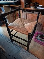 Antieke Bobbin Hoekstoel met Riet Zitting, Antiek en Kunst, Antiek | Meubels | Stoelen en Banken, Ophalen