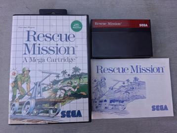 Rescue Mission - Sega Master System - Compleet! beschikbaar voor biedingen