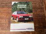 Nissan Cherry, Boeken, Auto's | Folders en Tijdschriften, Ophalen of Verzenden, Zo goed als nieuw, Nissan