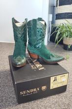 Sendra Boots western laarzen groen, echt leer - maat 38, Ophalen, Sendra, Lage of Enkellaarzen, Zo goed als nieuw