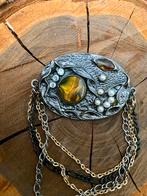 Vintage Victoriaanse broche, Overige materialen, 4 tot 7 cm, Ophalen of Verzenden, Zo goed als nieuw