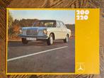 Brochure Mercedes-Benz 200 220 W115 1969 reprint nieuw, Nieuw, Mercedes-Benz, Mercedes, Ophalen of Verzenden