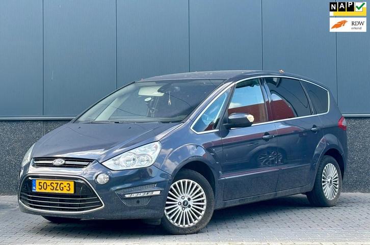 Ford S-Max 1.6 EcoBoost Titanium 7p. motor defect, Auto's, Ford, Bedrijf, Te koop, S-Max, ABS, Airconditioning, Centrale vergrendeling
