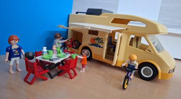 luxe playmobil camper set 6671 kampeerbus veel accessoires beschikbaar voor biedingen