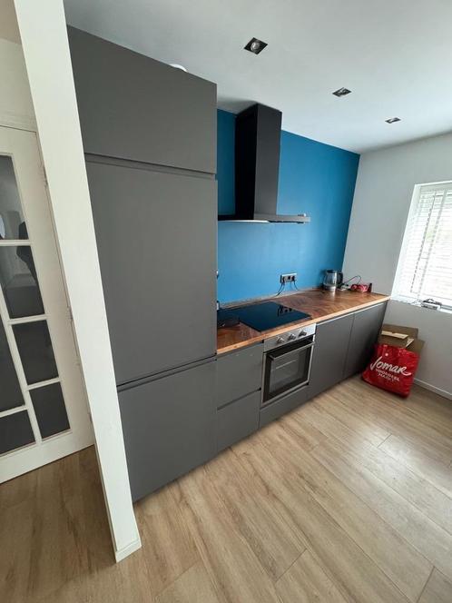 IKEA keuken Voxtorp donkergrijs, Huis en Inrichting, Keuken | Complete keukens, Gebruikt, Overige typen, Grijs, Hout, Greeploos
