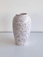 Scheurich vaas wit-zwart gespikkeld 244-22 (ca. 1970), Antiek en Kunst, Verzenden