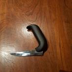 Snijmes met ergonomisch handvat, Ophalen, Zo goed als nieuw, Rvs of Chroom