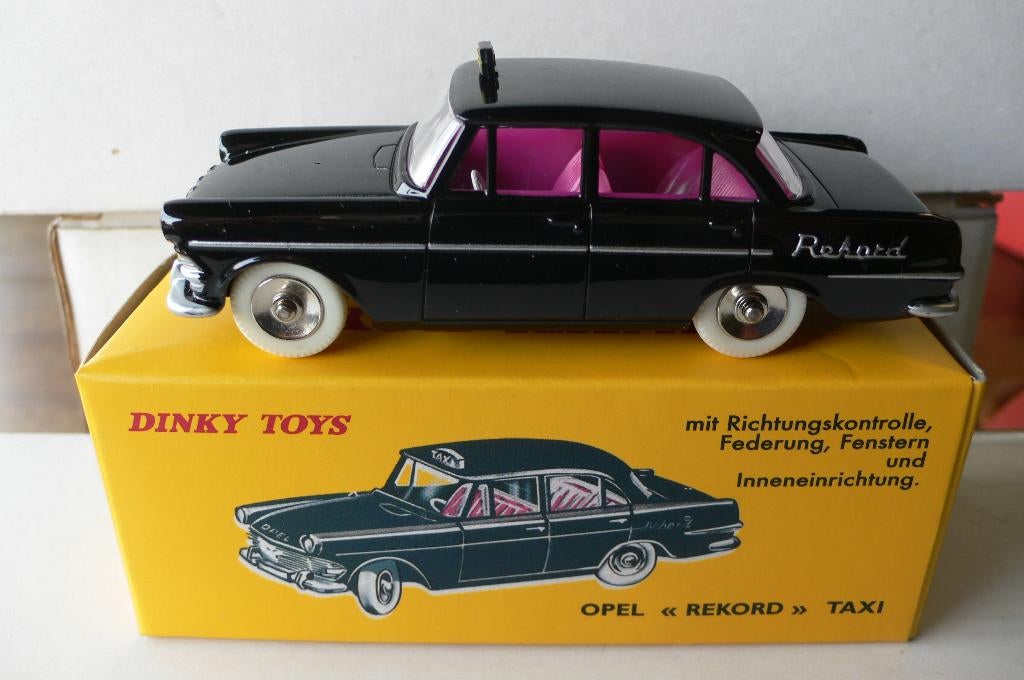 opel rekord taxi 1961 - dinky toys france/atlas #546  1/43, Verzenden, Nieuw, Auto, Dinky Toys