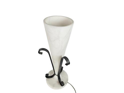 Alabastros Y. S.L. - tafellamp - Albast - Spanje - 80's, Huis en Inrichting, Lampen | Tafellampen, Gebruikt, Minder dan 50 cm