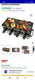 Bourgini Gourmette Raclette Pure  ongeopend, Ophalen, Nieuw, 8 personen of meer