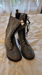 Veterboots dames grijs maat 42, Kleding | Dames, Schoenen, Ophalen of Verzenden