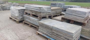 110 m2 terrastegels, Chinees hardsteen, 304 stuks beschikbaar voor biedingen