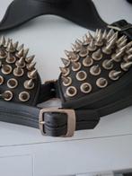Bijzonder mooie leren top met spikes, Kleding | Dames, Ondergoed en Lingerie, Leer, Ophalen of Verzenden, Zwart, BH