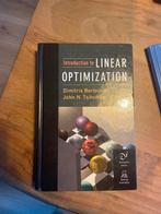 Lineaire Optimalisatie - Bertsimas & Tsitsiklis, Boeken, Techniek, Ophalen of Verzenden, Zo goed als nieuw, Overige onderwerpen