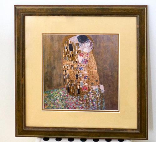 Klimt: de kus, Antiek en Kunst, Kunst | Schilderijen | Klassiek, Ophalen