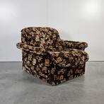 Vintage Flower Power fauteuil, Huis en Inrichting, Fauteuils, Gebruikt, Vintage, 75 tot 100 cm, Ophalen of Verzenden
