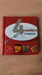 4 ingrediënten kookboek, Boeken, Kookboeken, Ophalen of Verzenden, Zo goed als nieuw