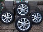TOYOTA AURIS - COROLLA - VERSO VELGEN MET ZOMERBANDEN 16INCH, Auto-onderdelen, Banden en Velgen, Ophalen, 16 inch, Banden en Velgen