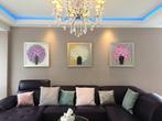Kristal hanglamp, Ophalen, Zo goed als nieuw, 75 cm of meer