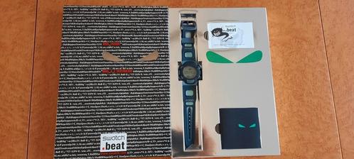 Swatch Beat SQZ103 Still Working in originele verpakking, Sieraden, Tassen en Uiterlijk, Horloges | Kinderen, Nieuw, Jongen of Meisje
