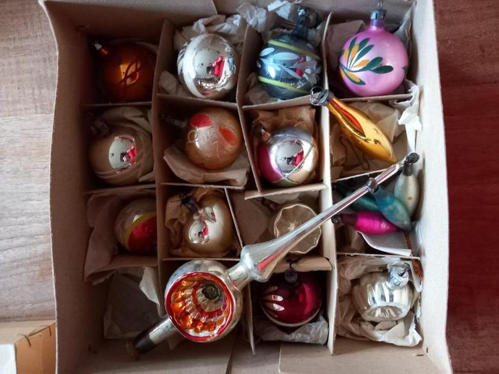 Vintage kerstversiering, Diversen, Kerst, Gebruikt, Ophalen