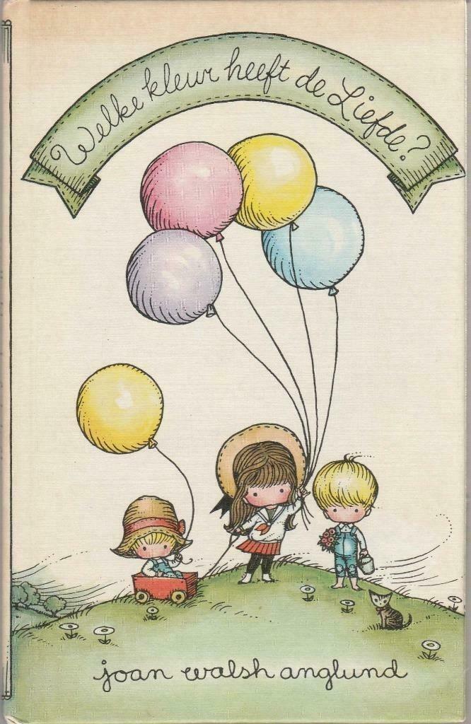 Joan Walsh Anglund - Welke kleur heeft de liefde?"", Verzamelen, Retro, Overige typen, Ophalen of Verzenden