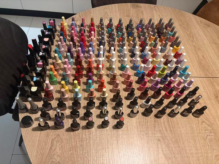 Gellak, Sieraden, Tassen en Uiterlijk, Uiterlijk | Cosmetica en Make-up, Zo goed als nieuw, Make-up, Handen en Nagels, Ophalen of Verzenden